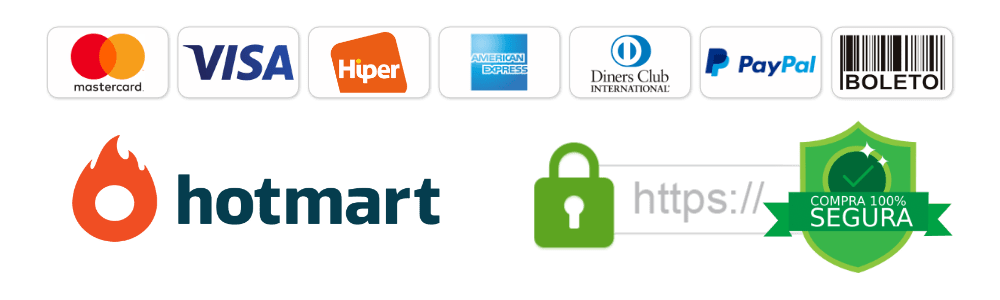 Compra segura via Hotmart